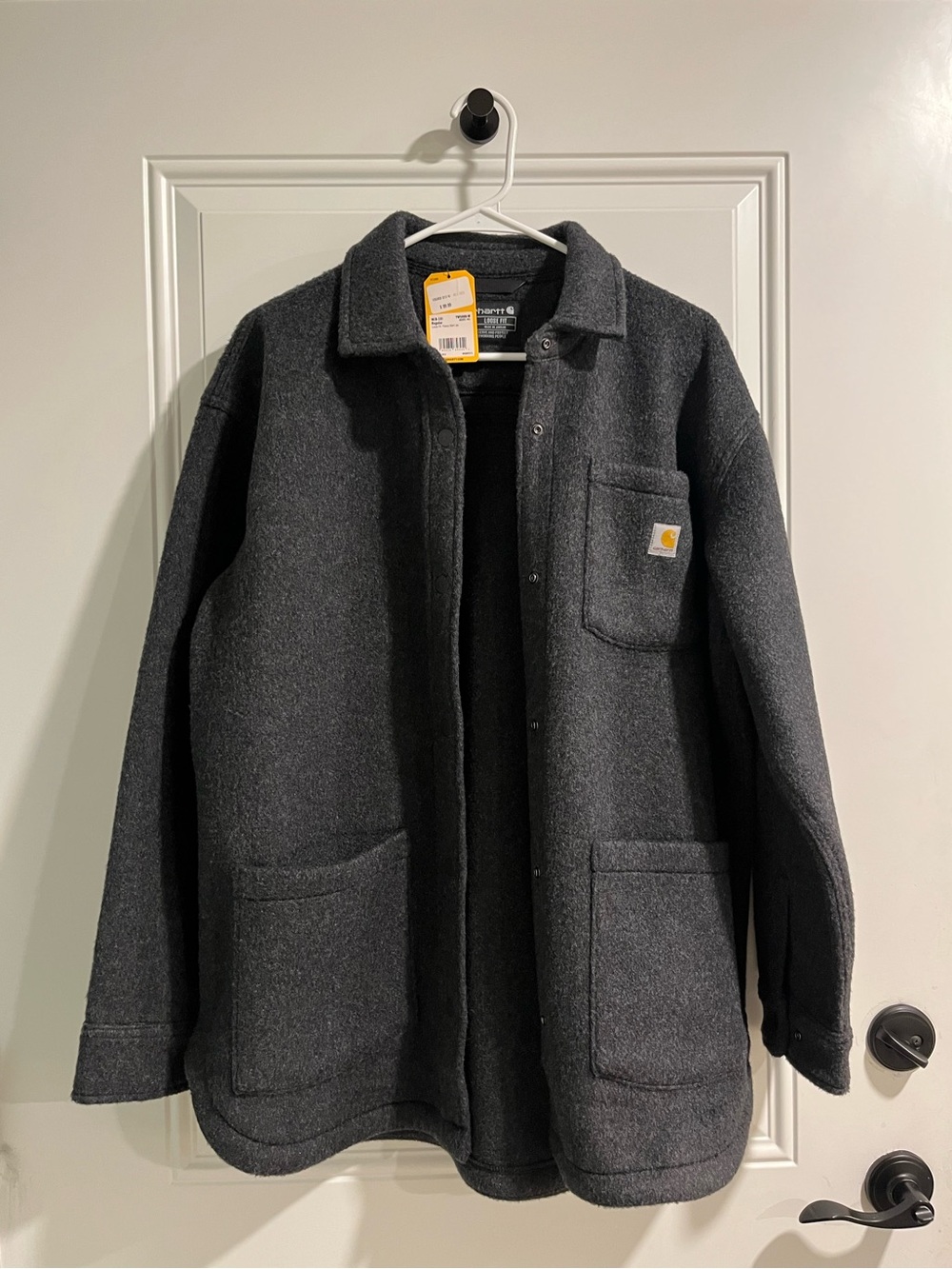 Carhartt Loose Fit Fleece Shirt Jacket - New with Tags - Medium